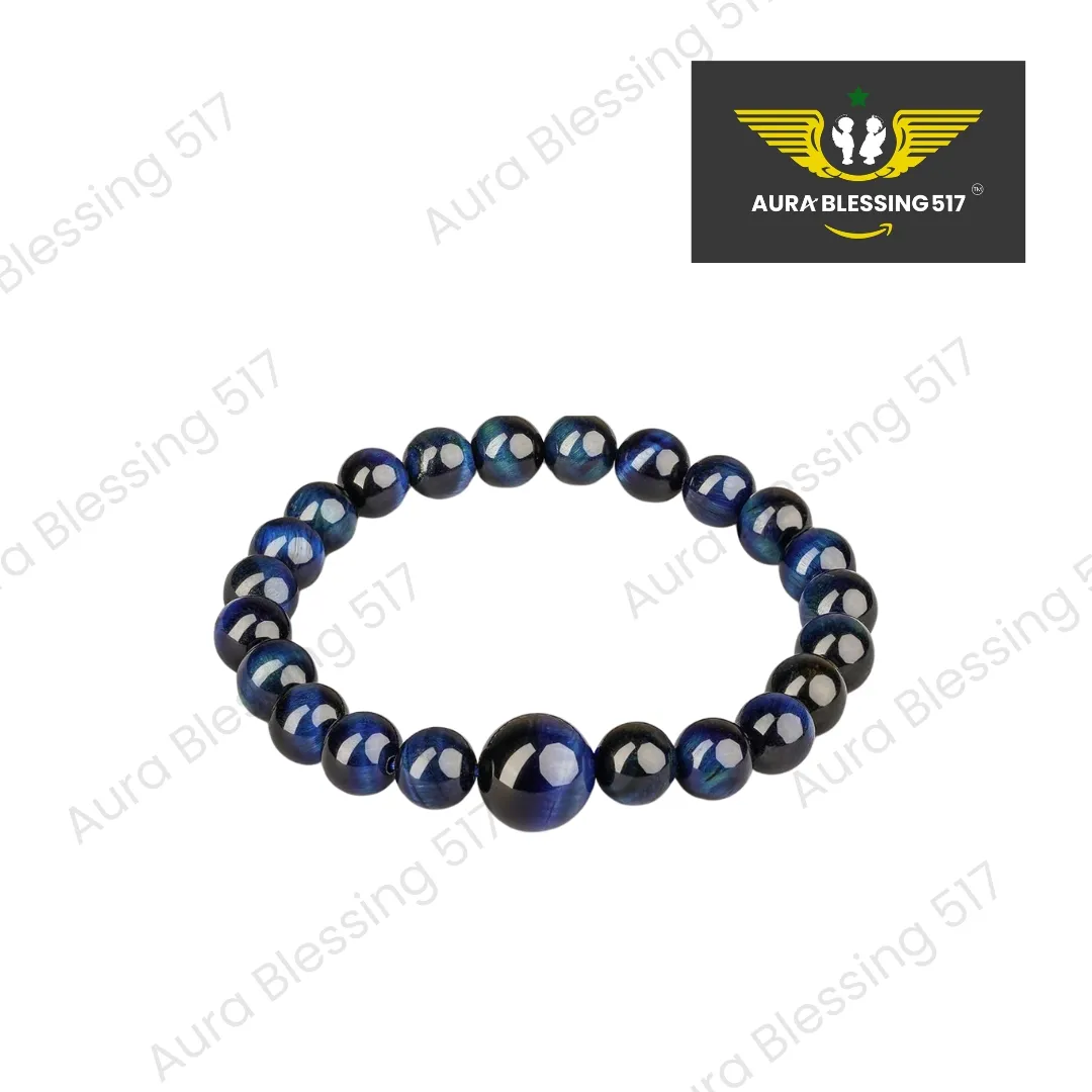 Blue Tiger Eye Bracelet