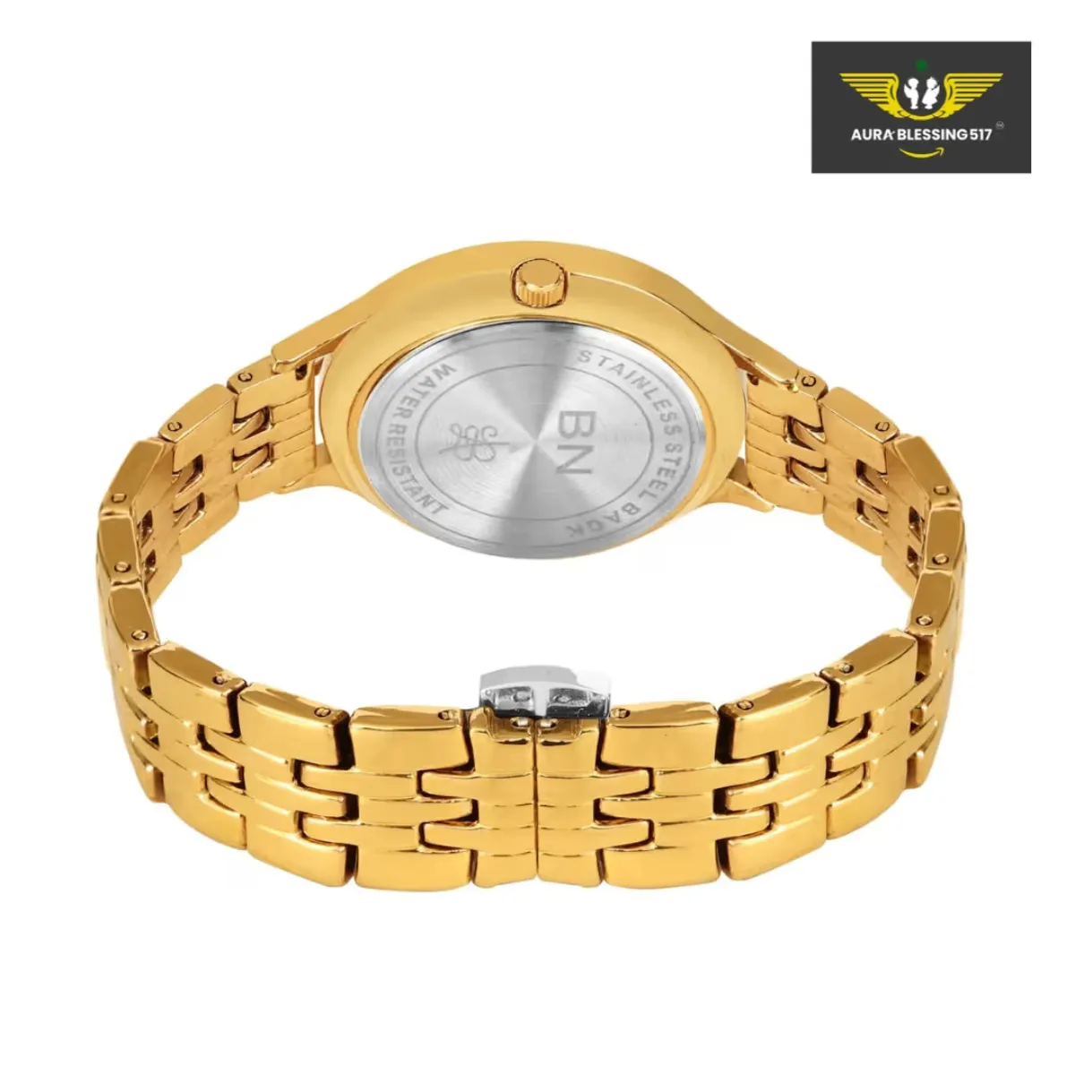 The Green Dial – Golden Strap Watch (Female) — view 5 of 5