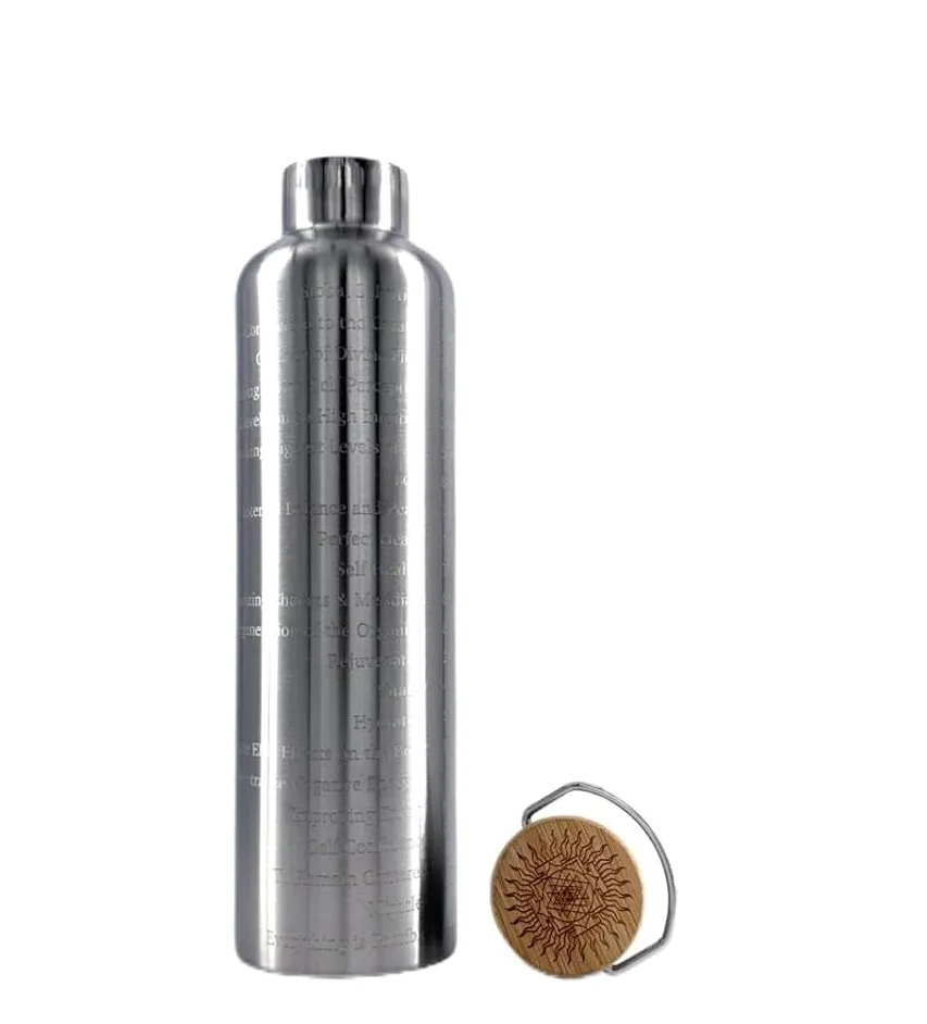 Water Activator Bottle with Grabovoi Numbers and Sacred Geometry (1L / 1000ml) — view 4 of 5