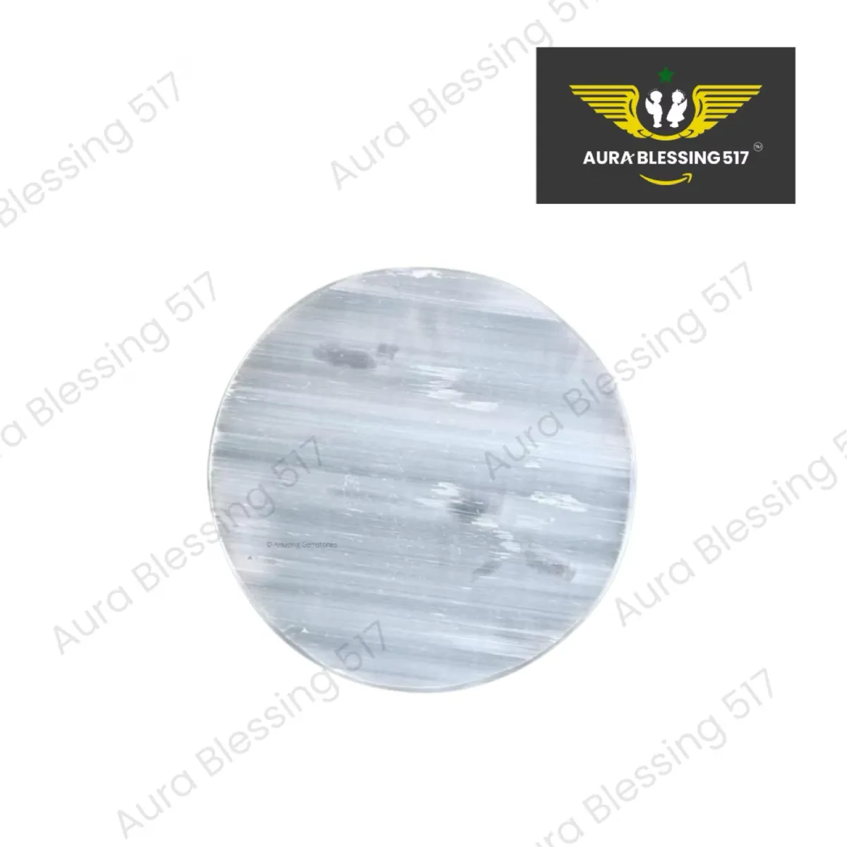 Selenite Crystal Charging Plate For Crystals And Healing Stones