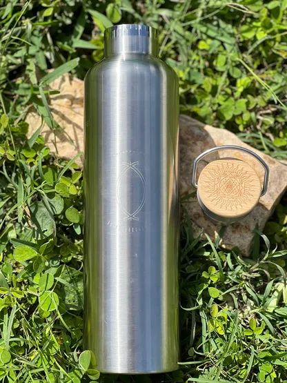Water Activator Bottle with Grabovoi Numbers and Sacred Geometry (1L / 1000ml) — view 3 of 5
